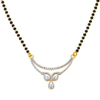 Tanishq Diamond Mangalsutra Buy Online at Cheaper from Market Price: 100+ Option Available
